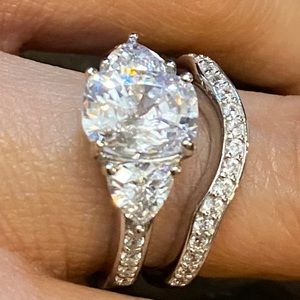 Diamonique Bridal Set